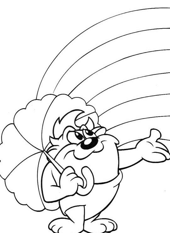 Baby looney tunes coloring pages