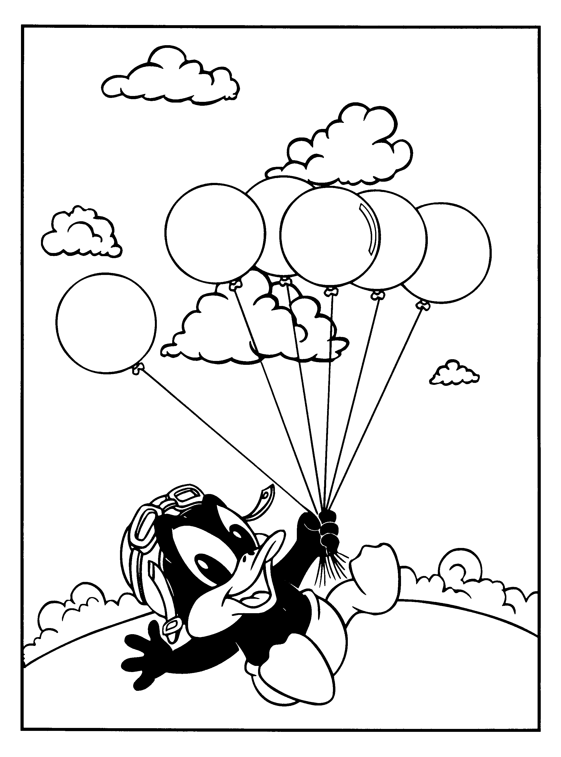 Baby looney tunes coloring pages