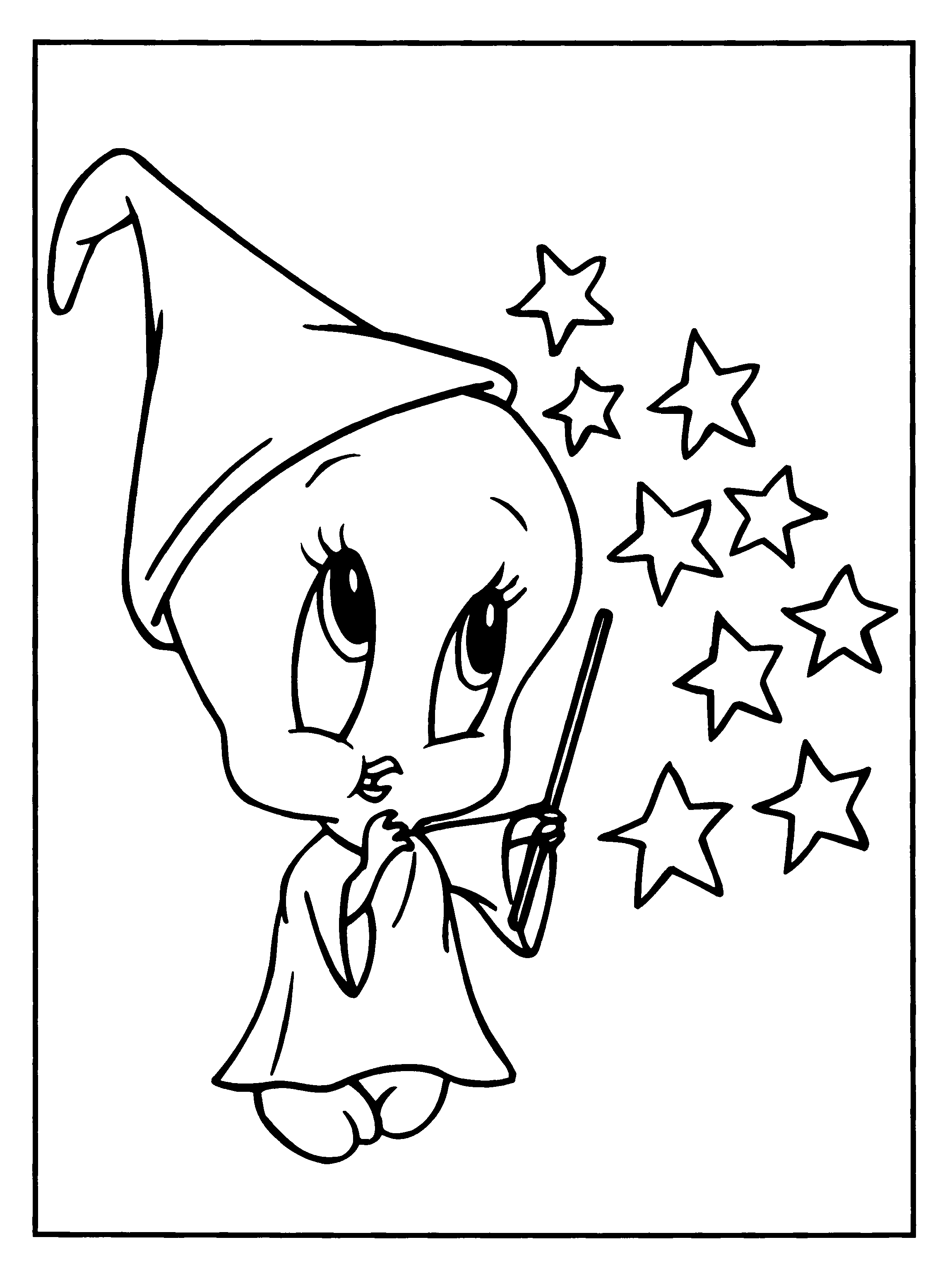 Baby looney tunes coloring pages