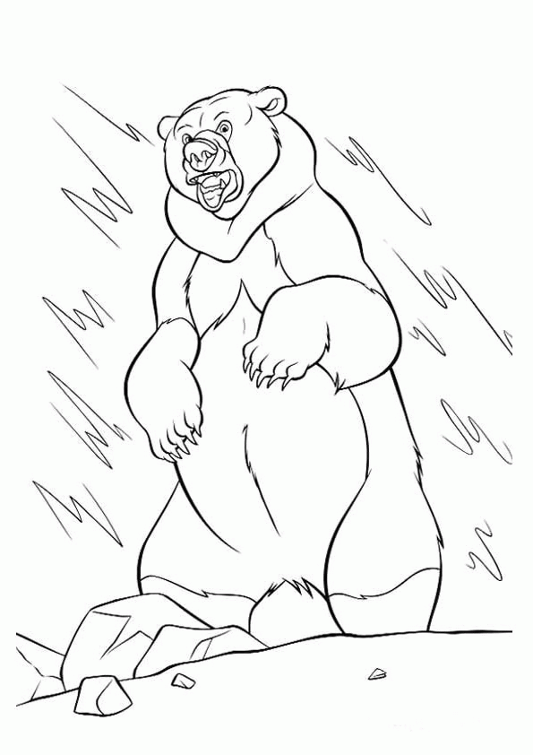 Brother bear coloring pages