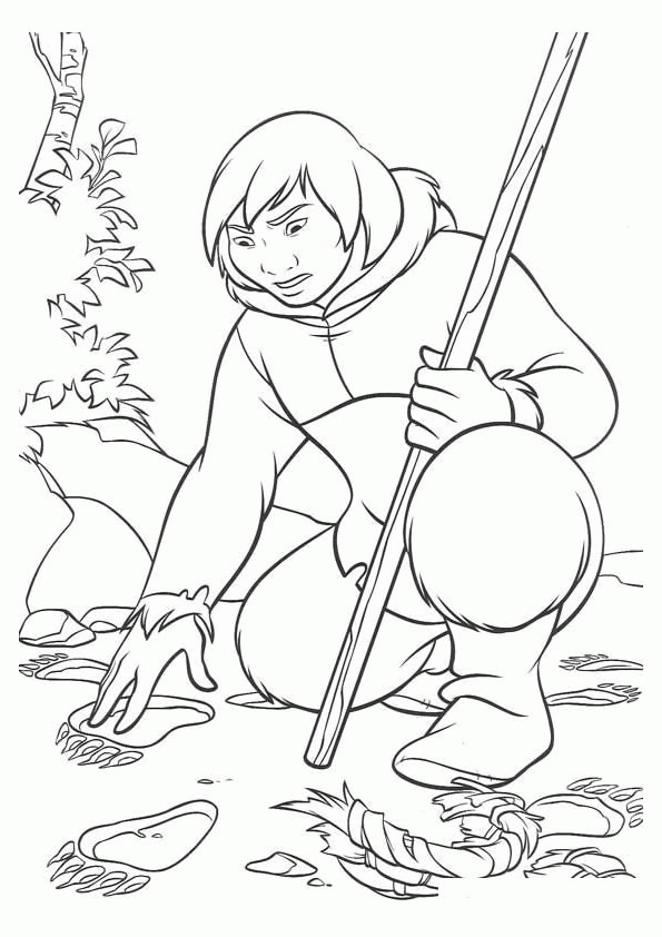 Brother bear coloring pages