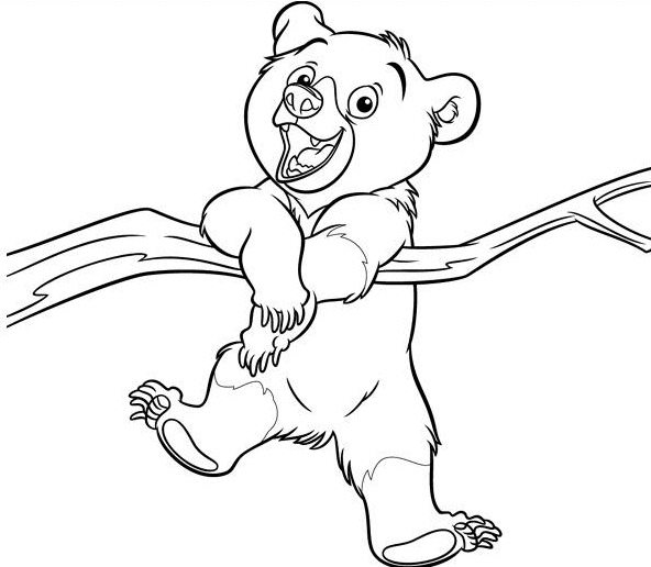 Brother bear coloring pages