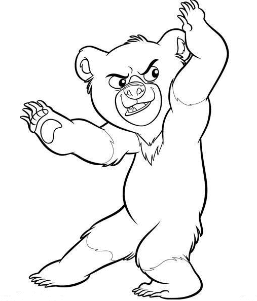 Brother bear coloring pages