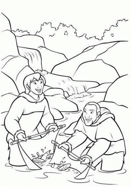 Brother bear coloring pages