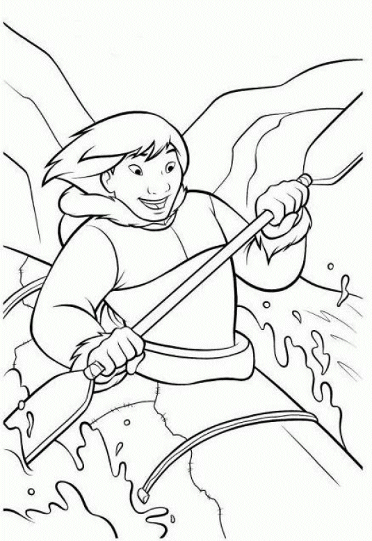 Brother bear coloring pages