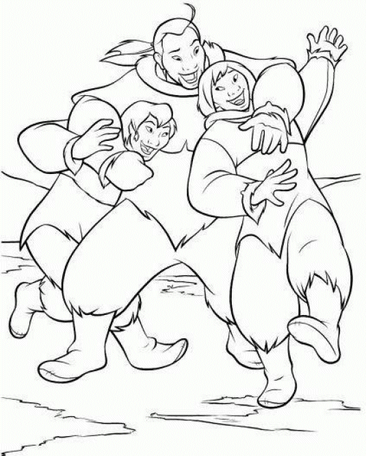 Brother bear coloring pages