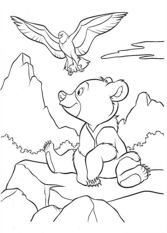 Brother bear coloring pages