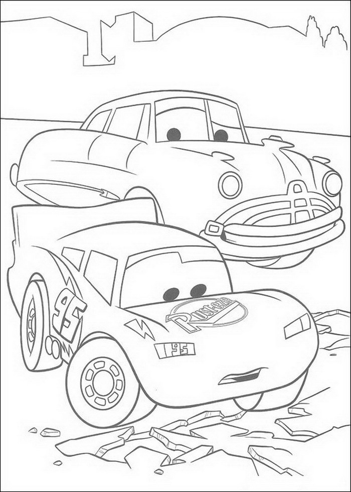 Cars coloring pages