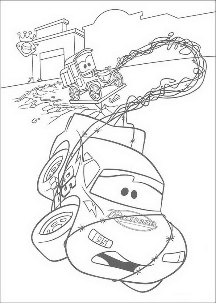 Cars coloring pages