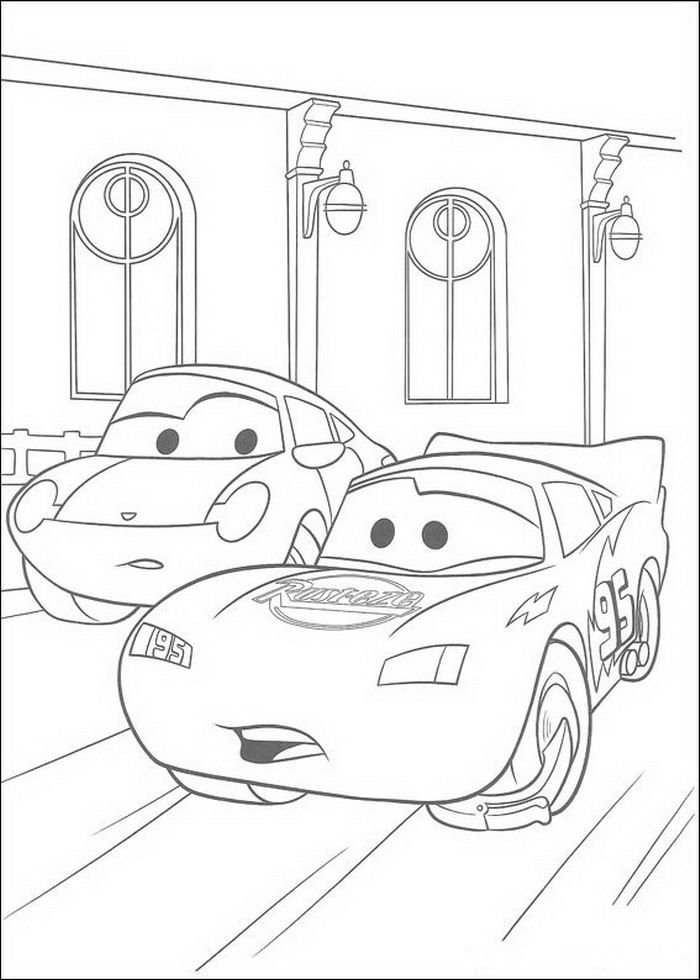 Cars coloring pages