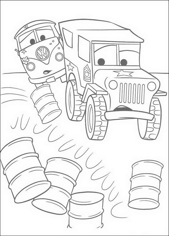 Cars coloring pages