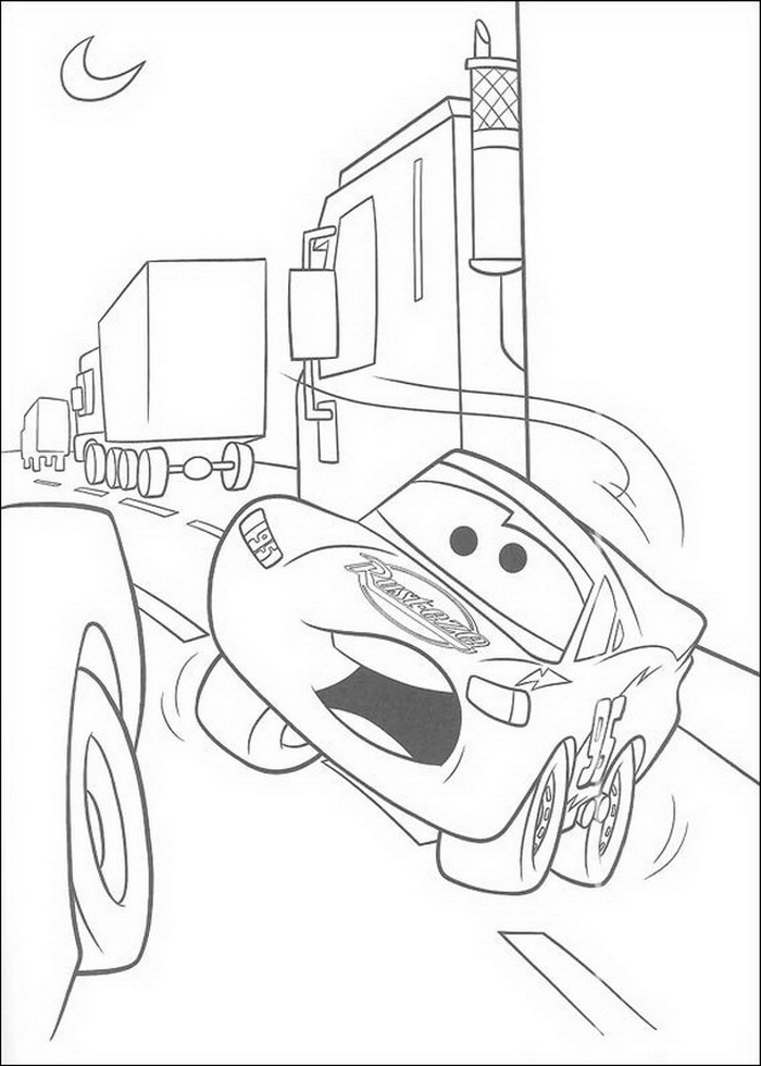 Cars coloring pages