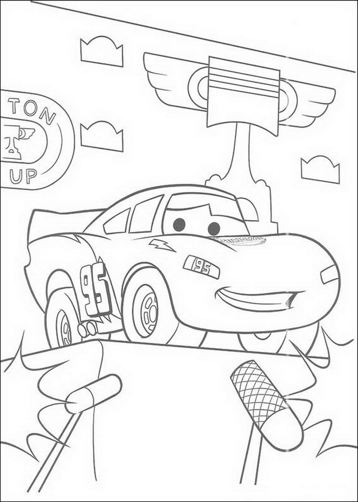 Cars coloring pages