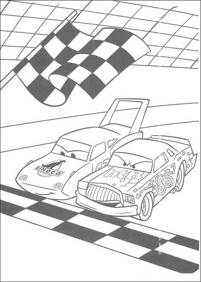 Cars coloring pages