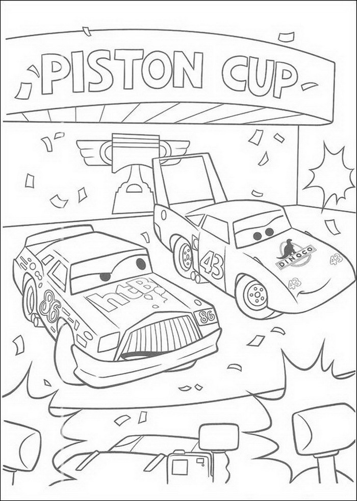 Cars coloring pages