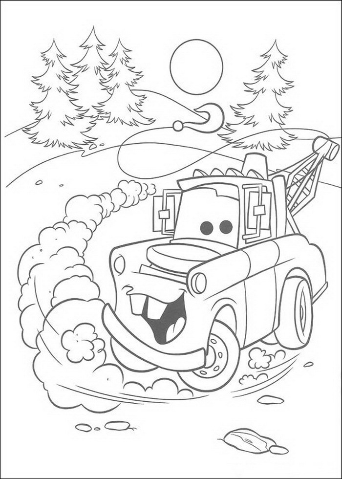 Cars coloring pages