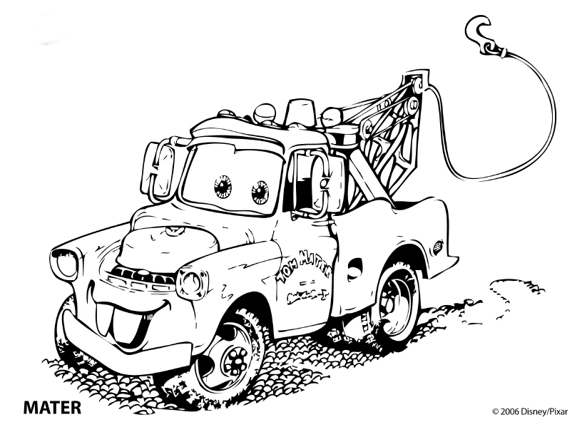 Cars coloring pages