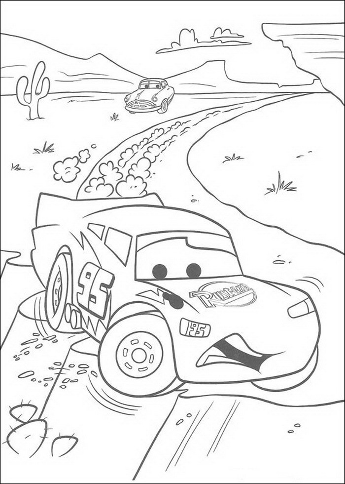 Car Picture For Coloring 6