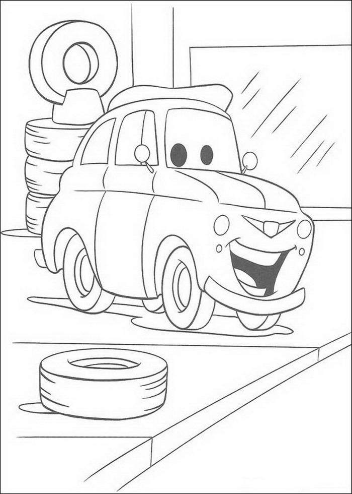 Cars coloring pages