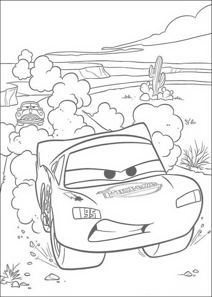 Cars coloring pages