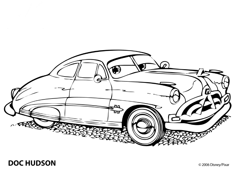 Cars coloring pages