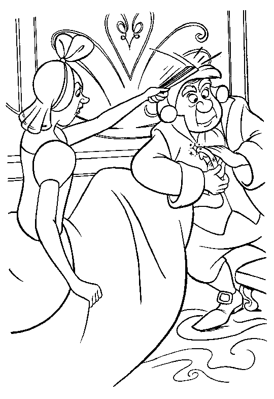 Cinderella coloring pages