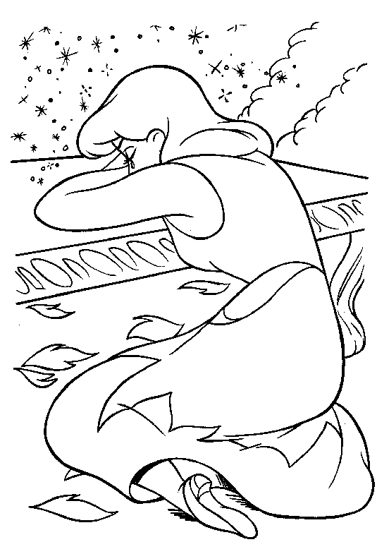 Cinderella coloring pages