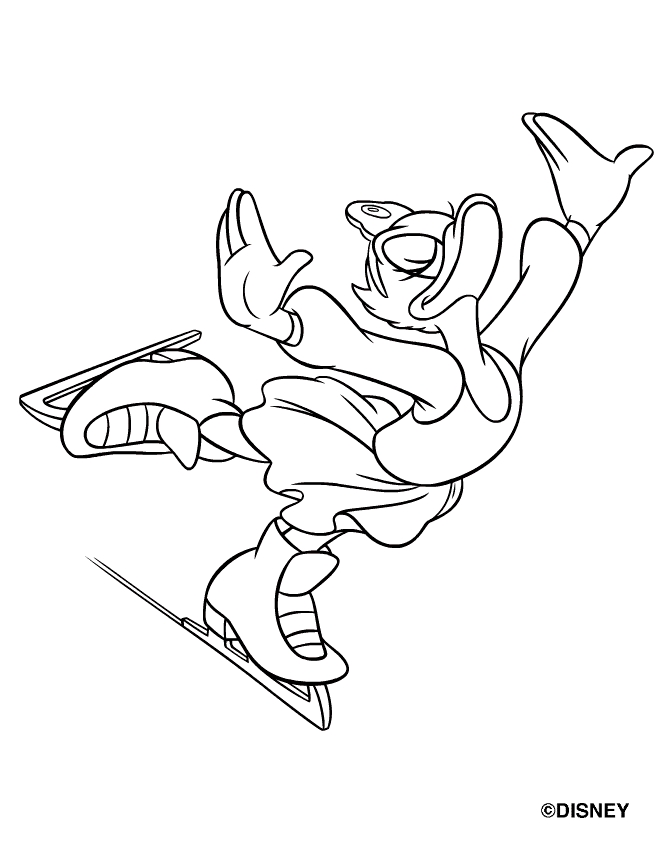 Donald duck coloring pages