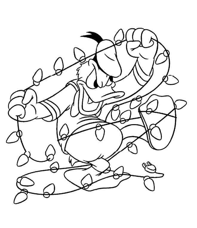 Donald duck coloring pages