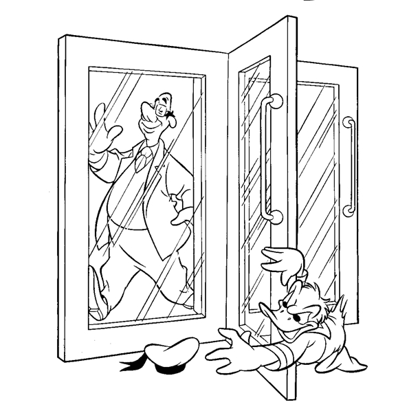 Donald duck coloring pages