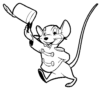 Dumbo coloring pages