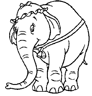 Dumbo coloring pages