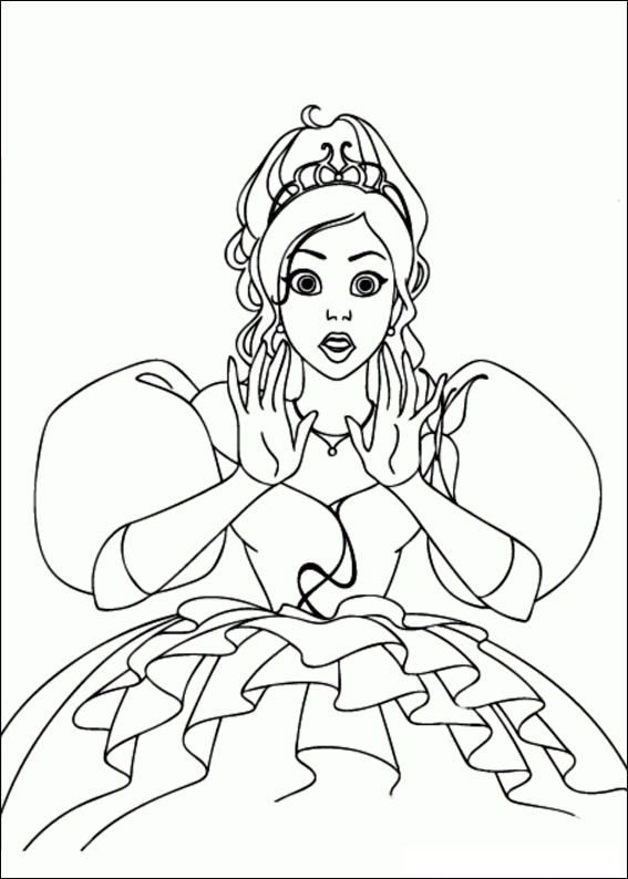 Enchanted coloring pages