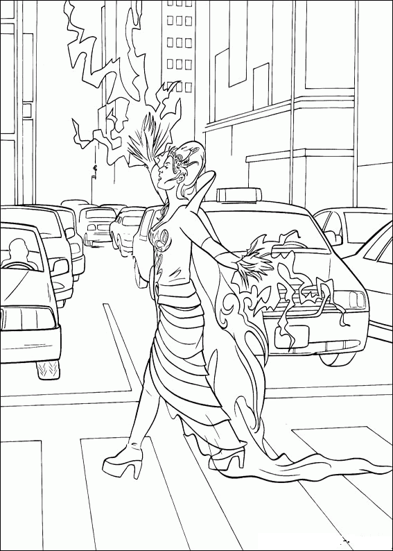 Enchanted coloring pages