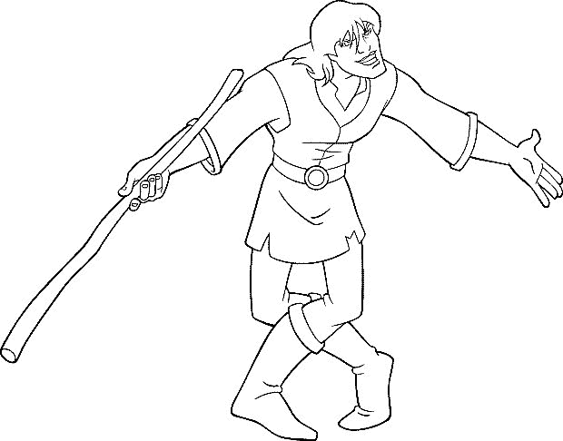 Excaliber coloring pages