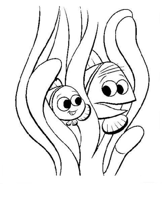 Finding nemo coloring pages