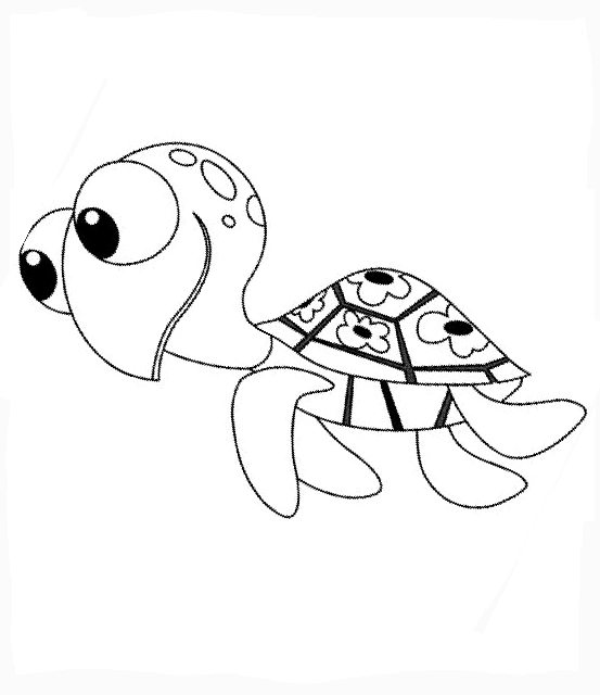 Finding nemo coloring pages