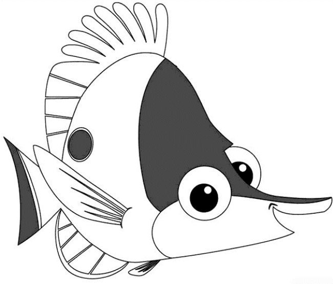 Finding nemo coloring pages