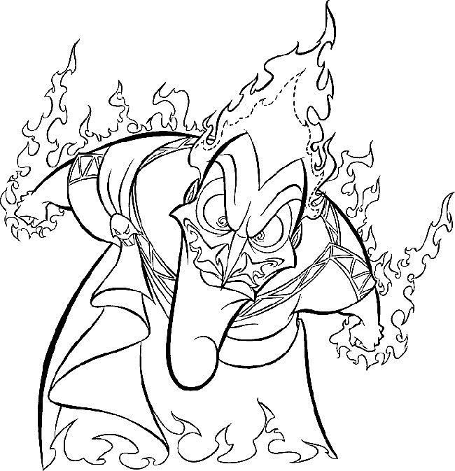 Hercules coloring pages