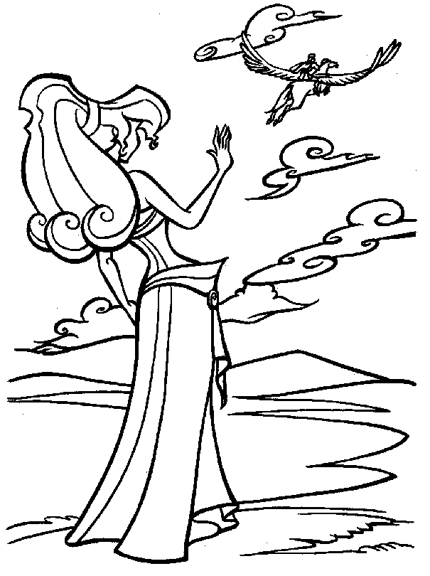 Hercules coloring pages