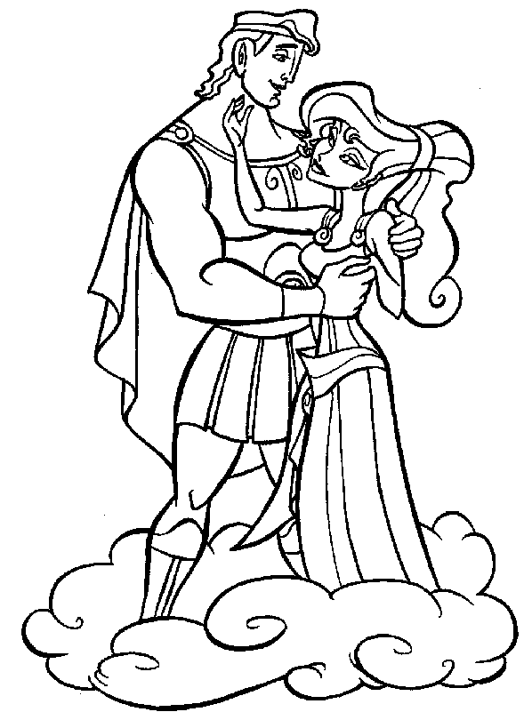 Hercules coloring pages