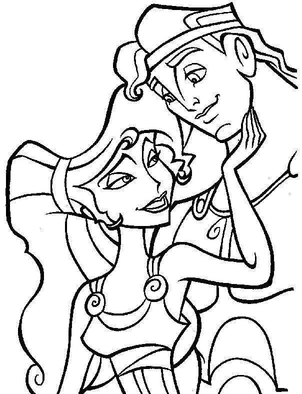 Hercules coloring pages