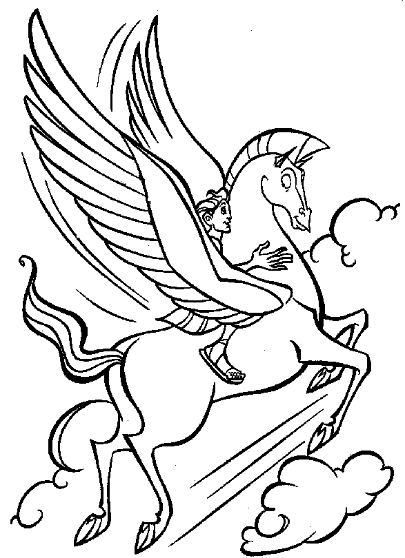 Hercules coloring pages