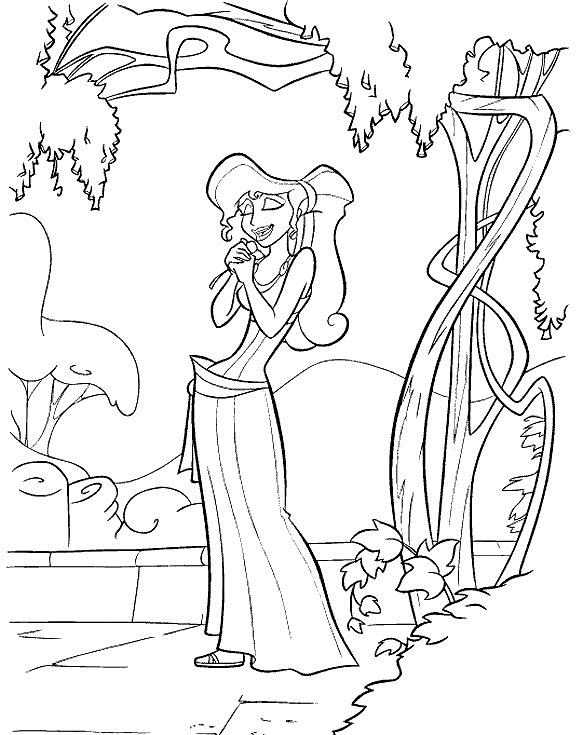 Hercules coloring pages