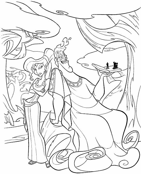 Hercules coloring pages