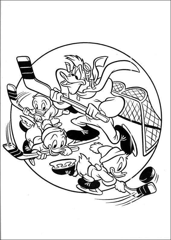 Huey dewey and louie coloring pages