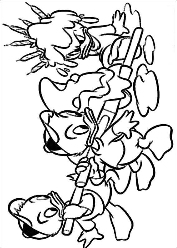 Huey dewey and louie coloring pages