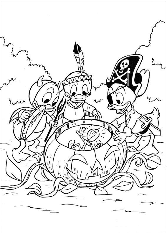 Huey dewey and louie coloring pages