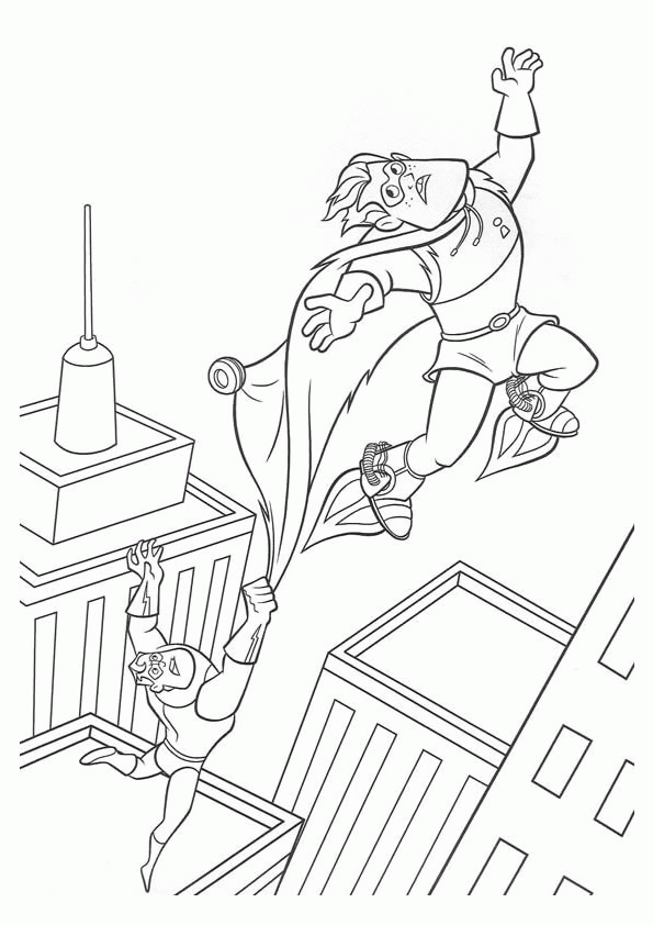 Incredibles coloring pages