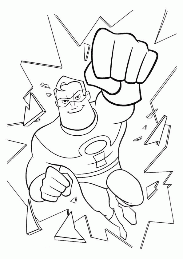 Incredibles coloring pages